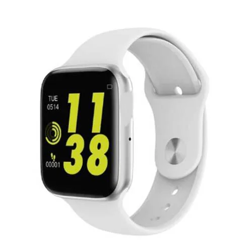 AIQIU W34 Bluetooth Вызов Смарт-часы ECG монитор сердечного ритма iwo 8 lite Smartwatch Браслет для Android iPhone xiaomi PK iwo 10 - Цвет: White