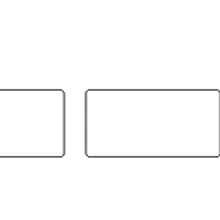 EM4305 животный тег ПВХ материал размер 20X10x1 мм