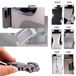 Cinto de fivela de cinto automático de liga masculina cintos de couro cintura catraca negócios fivelas cintos