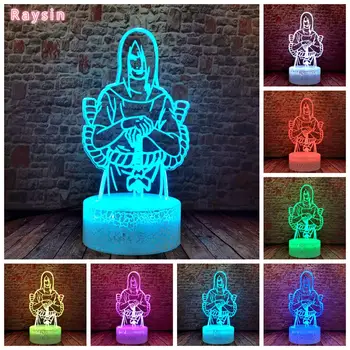 

Animation: Naruto - Orochimaru - Naruto Figure Illusion LED 7 Colors Change Night Light for Boys Kids Cool Bedroom Xmas Decor