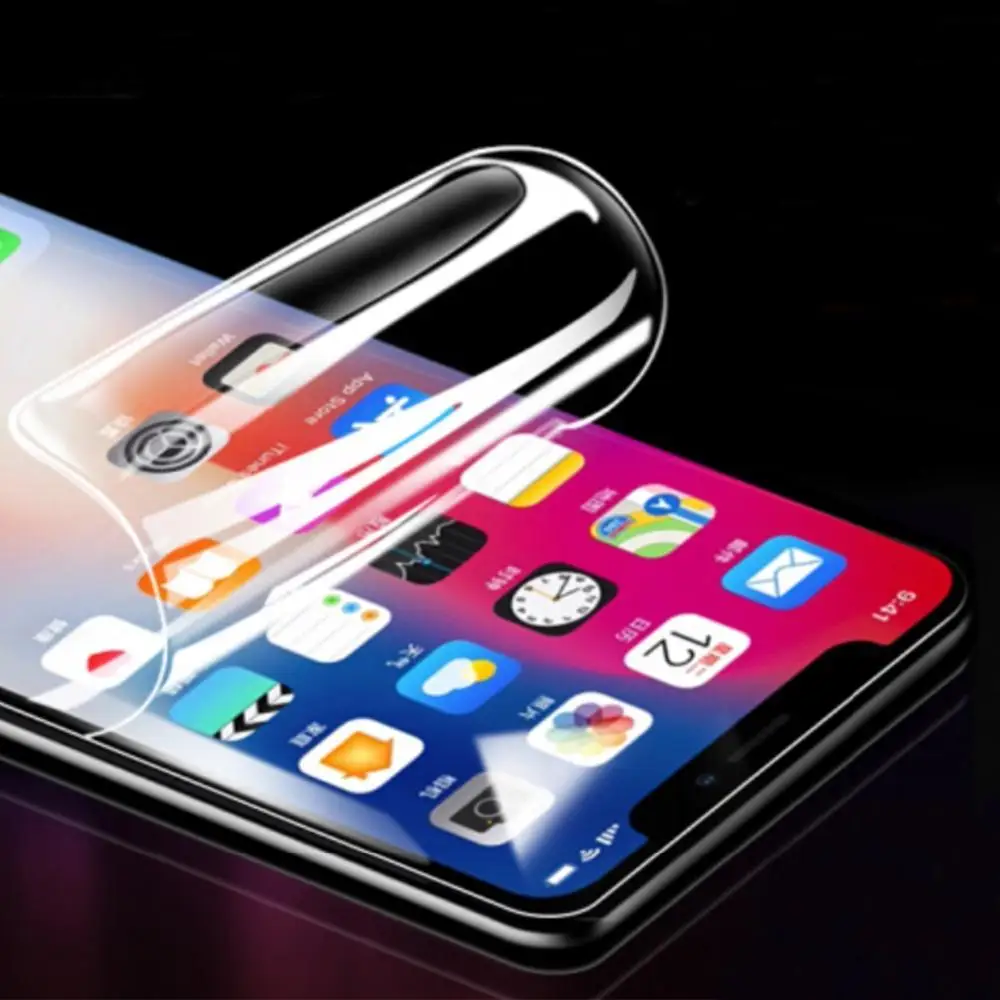 3D Защитная Гидрогелевая пленка для iPhone 11 pro max X XR XS Max 6 6S 7 8 Plus защитная защитный
