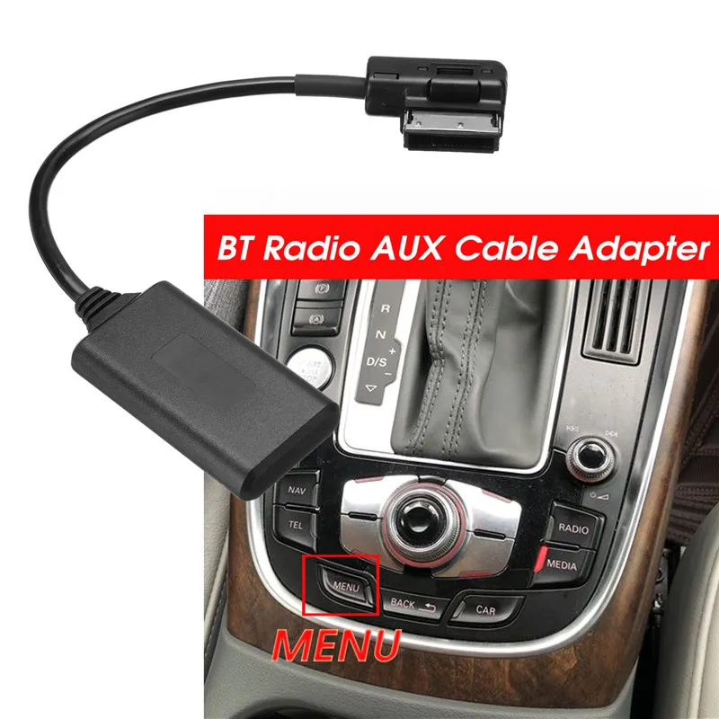 AMI MMI Bluetooth ModuleAdapter Aux кабель беспроводной аудио вход Aux радио медиа интерфейс для Audi Q5 A5 A7 R7 S5 Q7 A6L A8L A4L