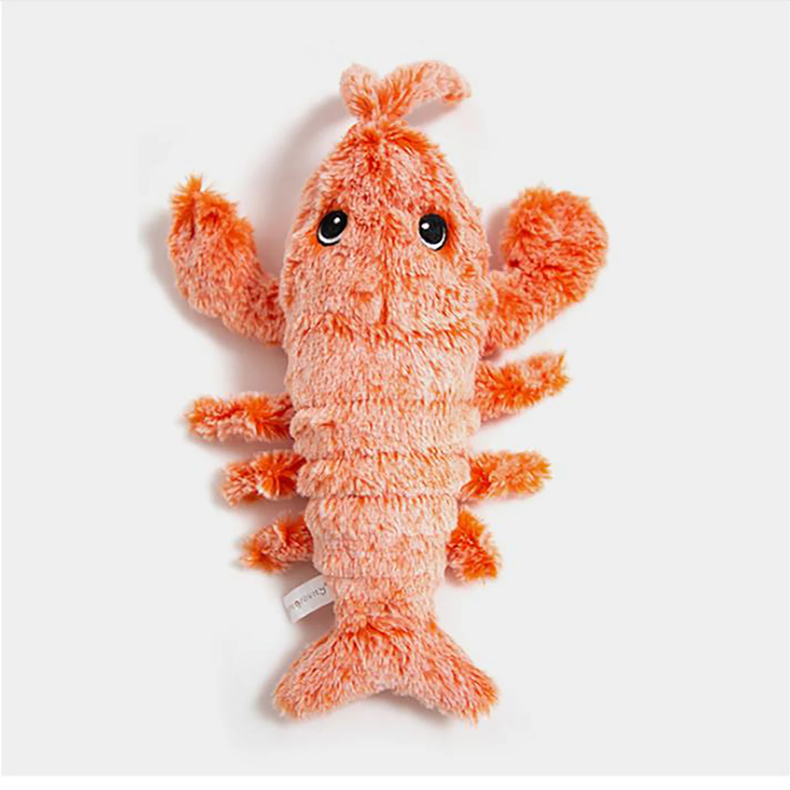 

Electric Moving Lobster Cat Toy Realistic Jumping shrimp Toy for Indoor Kitten Interactive Wiggle Catnip Toys Rechargeable