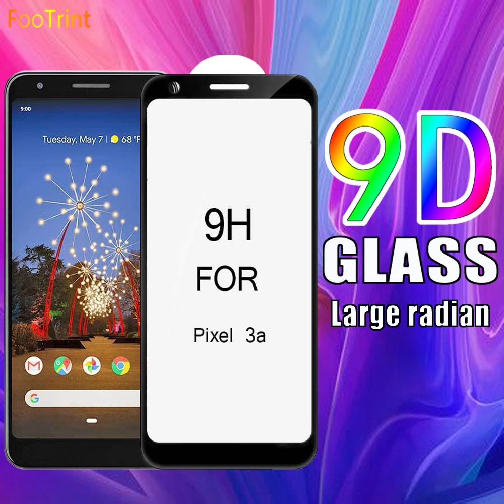 Закаленное стекло 9D для Google Pixel4 Pixe4XL Pixel3A Pixe3AXL Pixe3 3XL Защитная пленка