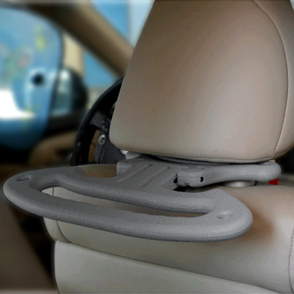 Легкая установка ABS вешалка для одежды в машине костюмы держатель многофункциональные аксессуары крючок на спинку сиденья универсальный для разделяемого подголовника