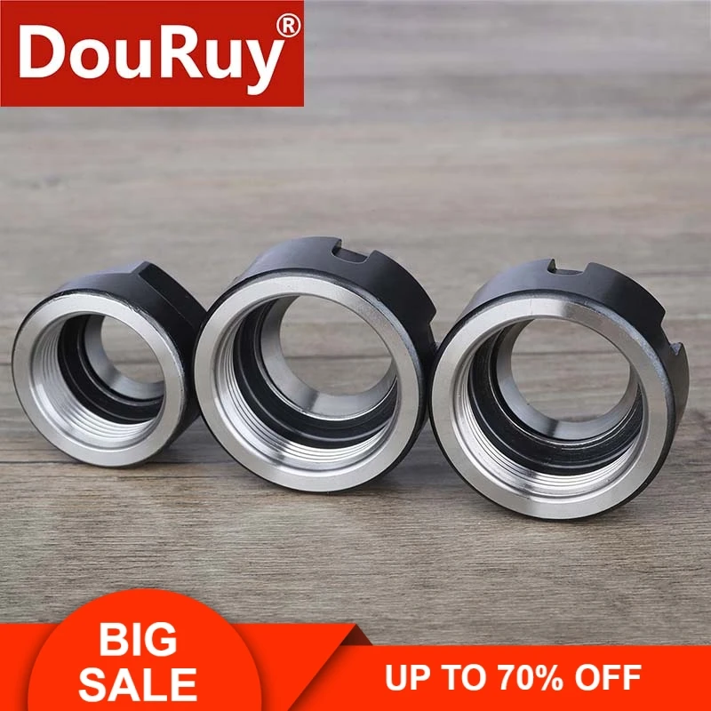 

1PC ER32 6mm Collet Nut High precision parts of milling cutter for engraving machine accessories pressure cap or clamping nut
