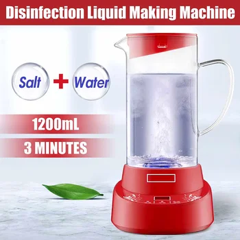 

1.2L Disinfectant Disinfection Water Maker Electrolytic Generator Sodium Hypochlorite Sterilization Liquid Making Machine Tools