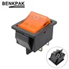 illuminated KCD4 mini rocker switch,boat switch,4 pins,220V ON-OFF ► Photo 3/5