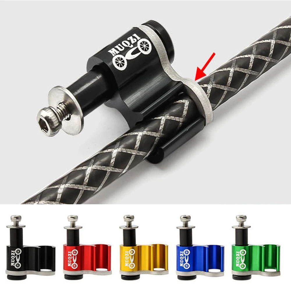Bike Cable Guide Adapter, Bicycle Oil Tube, Assento de Conversão Fixa