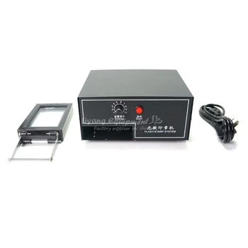 

LY P10 photosensitive seal machine laser stamp maker with Exposure film Stamp dock inks pads