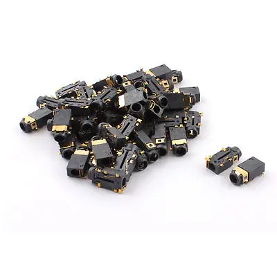 Наушники 6 Pin 3 5 мм SMD PCB Крепление Женский аудио разъем 50 шт | Обустройство дома