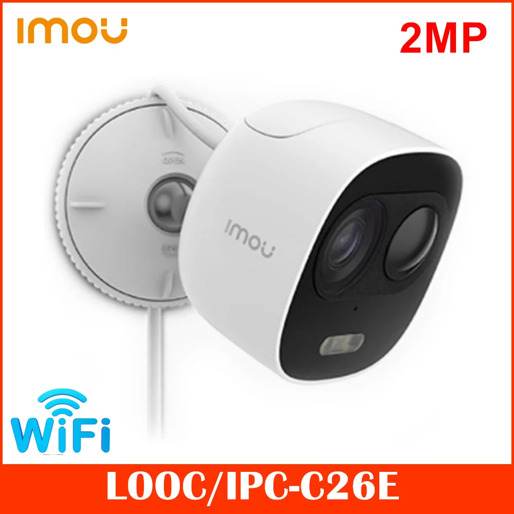 

Dahua HD1080P Wireless IP Camera P2P Built in MIC and Spotlight Motion Detected WiFi Camera with 128G SD Card Slot Weatherproof