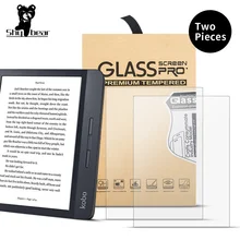 2 шт./лот защита экрана из закаленного стекла для Kobo Libra H2O 7 дюймов e-Reader электронная книга Защитная Fim стеклянная защита