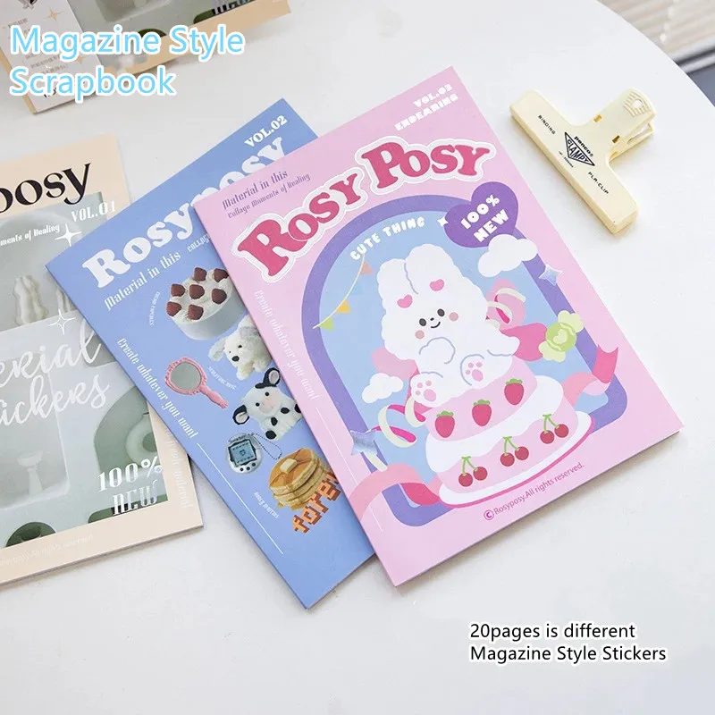 Stationery Stickers Book Sticker Book Animals Scrapbooking Stationery 20page Cute Aliexpress