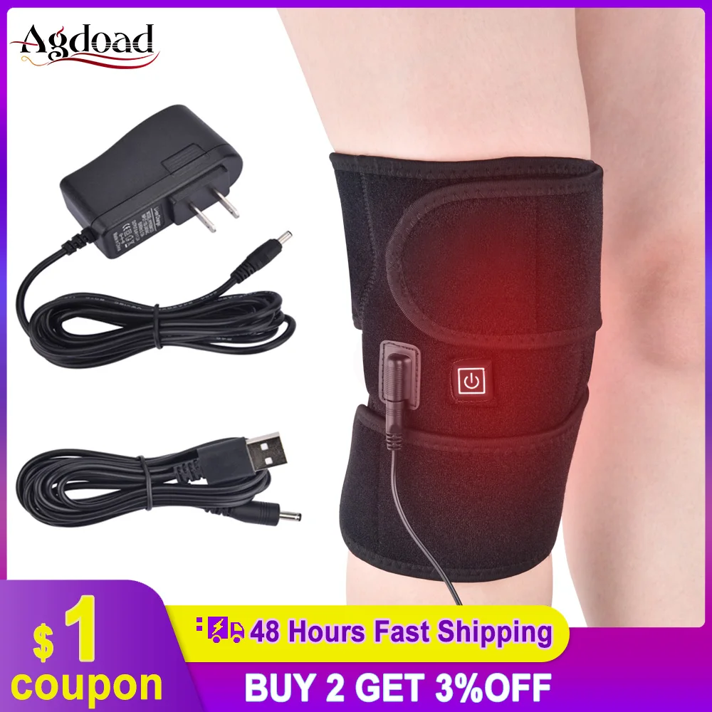 Electric Heating Knee Pads for Arthritis Knee Pain Relief Heat Therapy