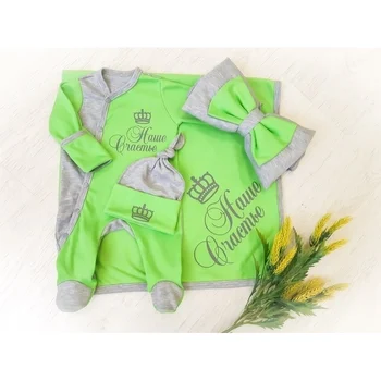 

Комплект на летнюю выписку ЛЕТО Комплекты на выписку и для прогулок 0-6 мес