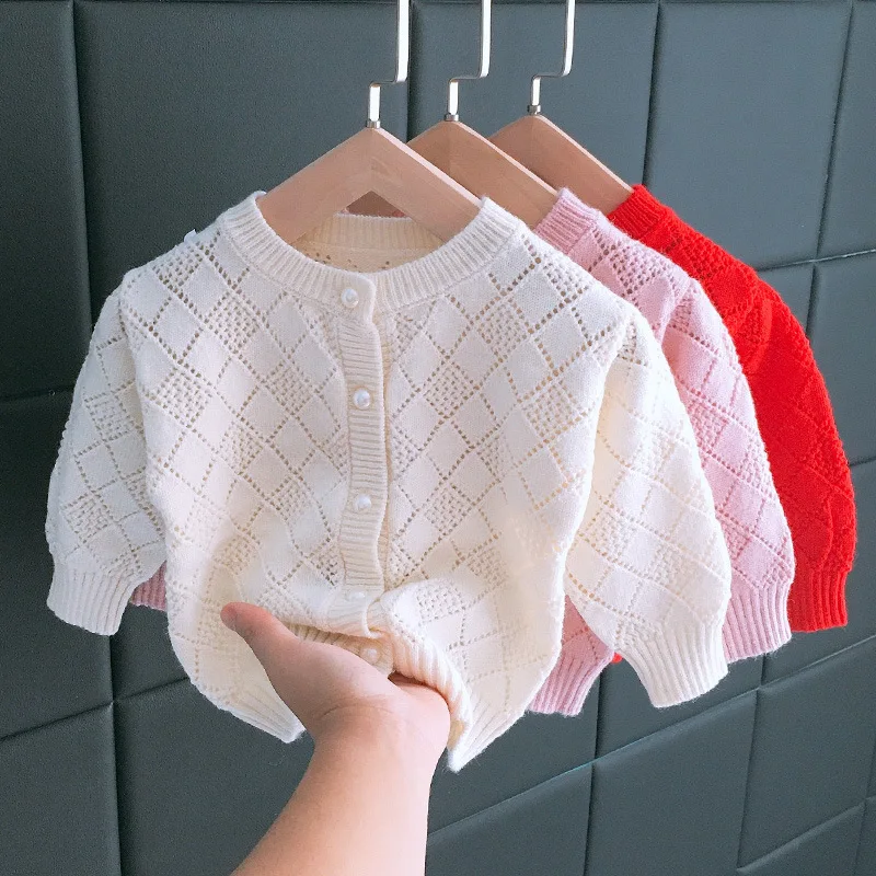 Spring 2021 New Girls Cardigan Sweater 