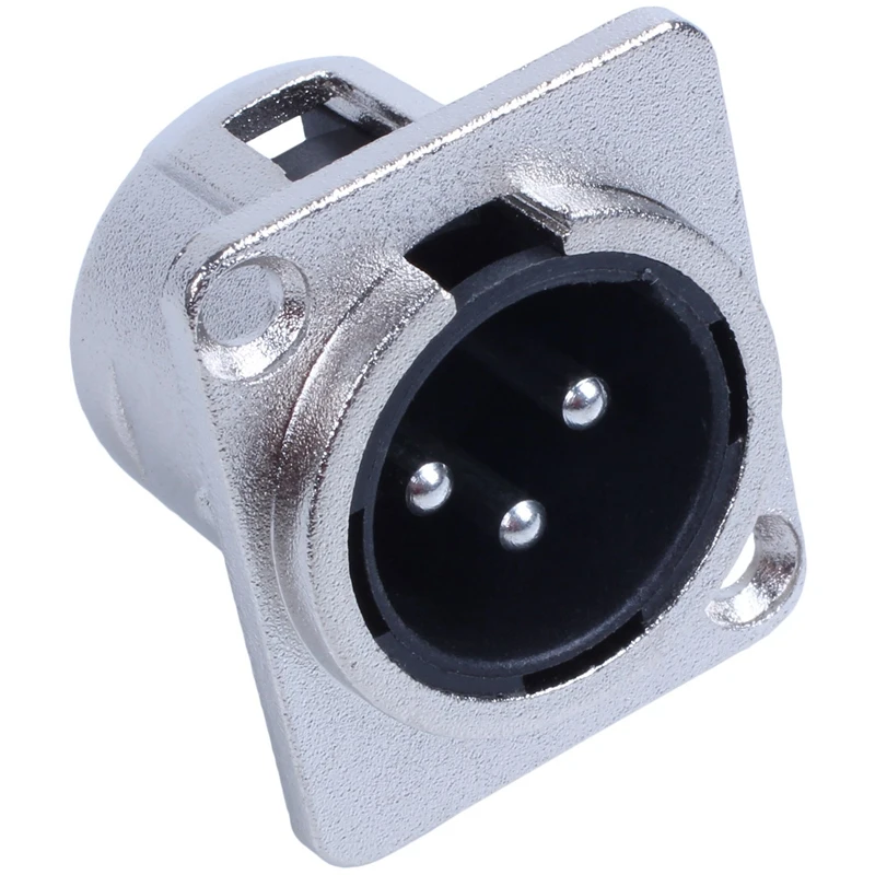 XLR Male Jack 3 Pin-крепление для 