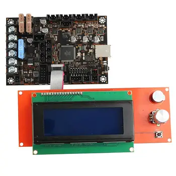 

For 3D Printer For Einsy rambo1.1a Motherboard +2004LCD + Filament Sensor + PINDA V2+ Power Supply