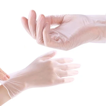 

100PCS/Box Disposable Gloves Latex Dishwashing/Kitchen/Medical /Work/Rubber/Garden Gloves Industrial Food Safety PVC Gloves