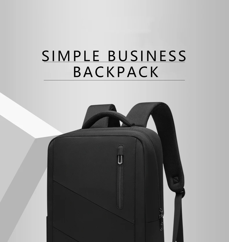 EURCOOL Men Travel Backpack Multifunction USB Charging 15.6 Inch Laptop Backpacks for Teenage Male Waterproof Backpack 2076