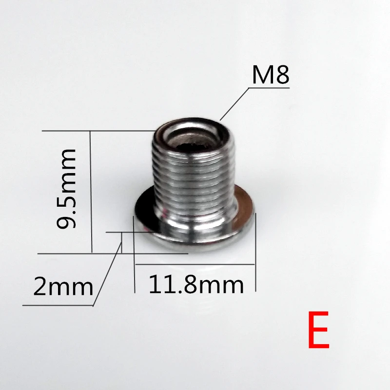 1 set Stainless Steel 304 NUT/BOLT SET M8 Screw for Bike derailleur Hangers gear hanger mech Dropouts