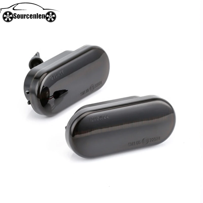 2X динамические боковые маркер Led для Vw Polo 9n Golf 4 Vento Seat Leon 1 м Ibiza 6l Ford C Max Focus Mk2