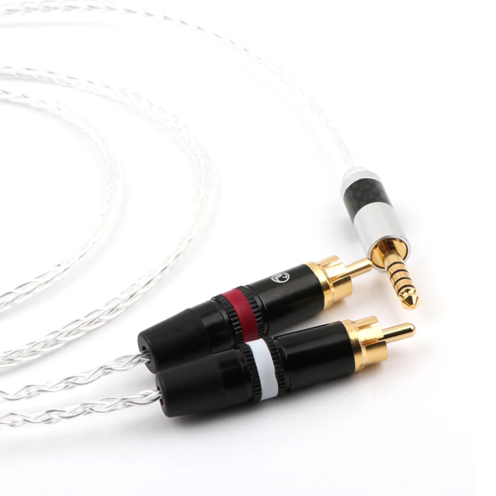 HIFI 4 4mm to 2 RCA Audio Cable WM1A 1Z PHA 1A 2A Z1R 4 4mm Upgrade Cable