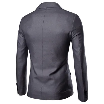 

L 2019 Men Suit 2 Pieces Business Formal Wear Slim Fit Suit Best Man Groom Marriage