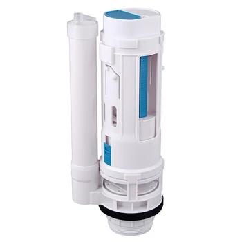 

Water Tank Connected 2 Flush Fill Toilet Cistern Inlet Drain Button Repair Parts Water Outlet LB88