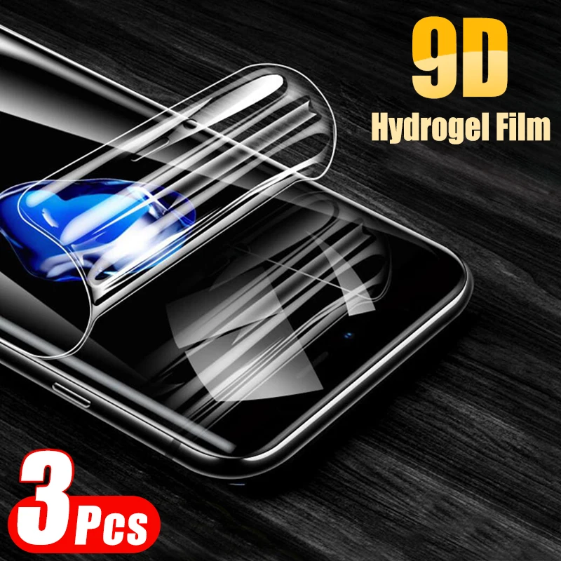 Гидрогелевая пленка 3 шт. Защитная для экрана iPhone 11Pro XS Max X 8 7 6 Plus мягкая 11 Pro |