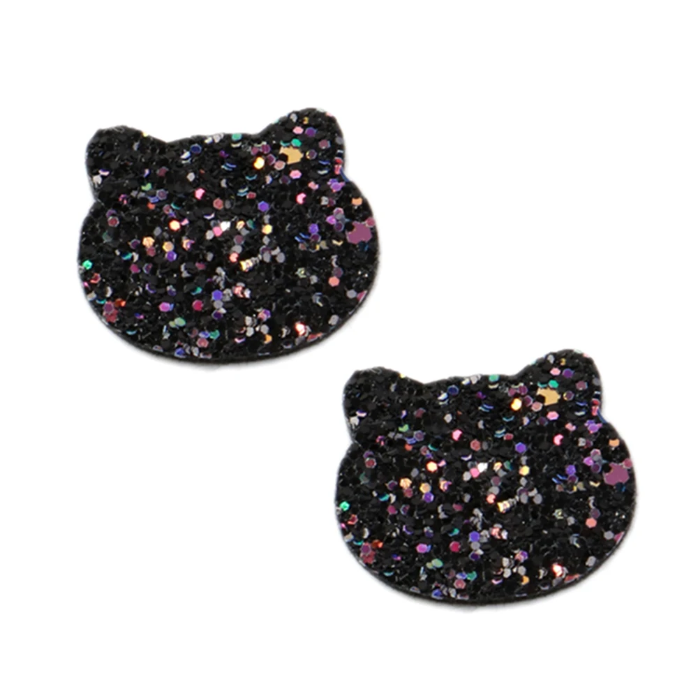 David accessories 20 штук из нетканого материала с тыквой патчи Блестящий фетровый Хэллоуин ткань для поделок украшения Детские ремесла материалы, 20Yc7264 - Цвет: 1084624003