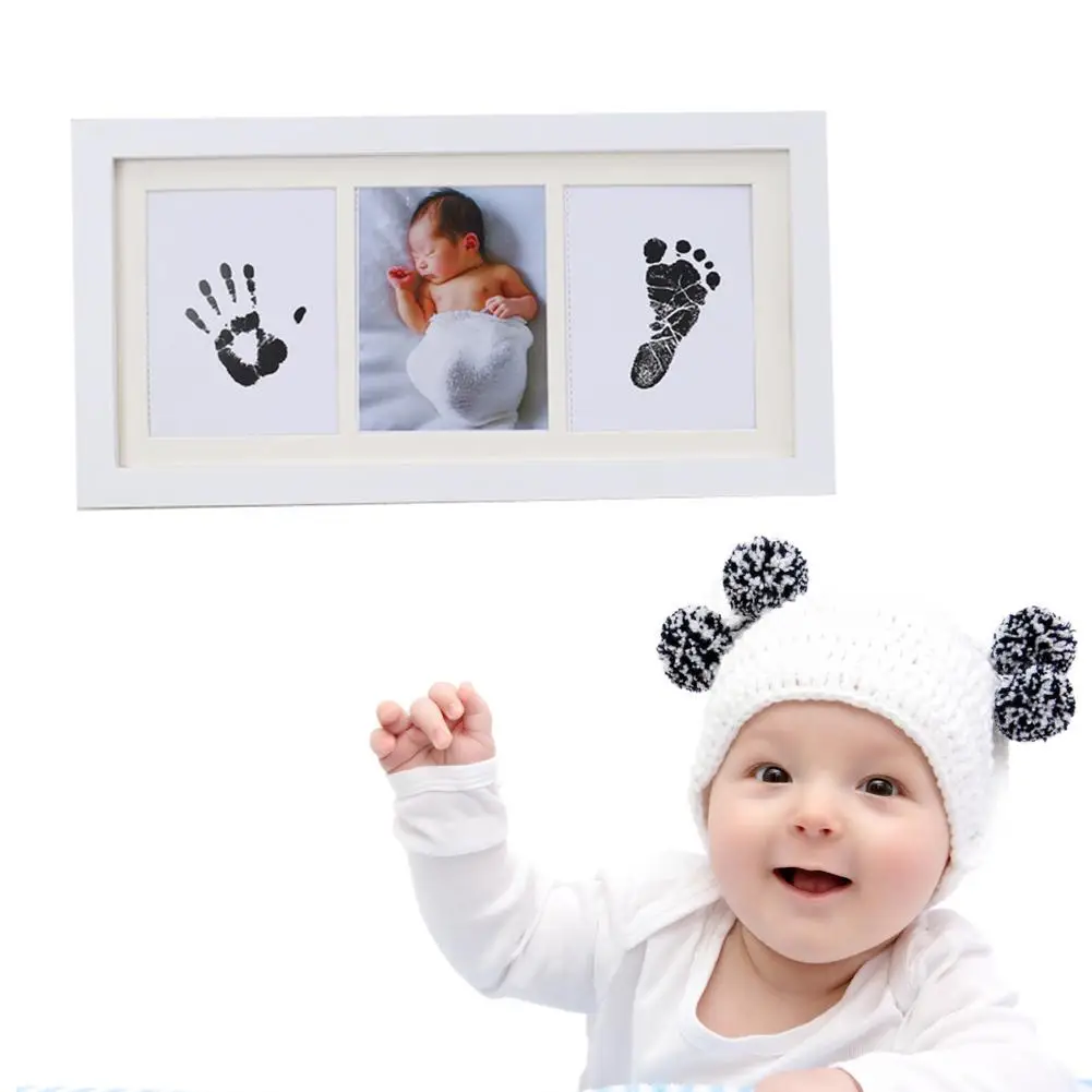 

Newborn Baby Handprint Footprint Inkpad Photo Frame Baby Pet Paw Prints Souvenir Gift Precious Handmade Baby Gifts