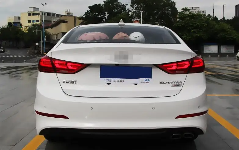 Автомобильный задний фонарь s в сборе 2 шт. для Hyundai Elantra AD 2019 2018 2017 12 В стоп