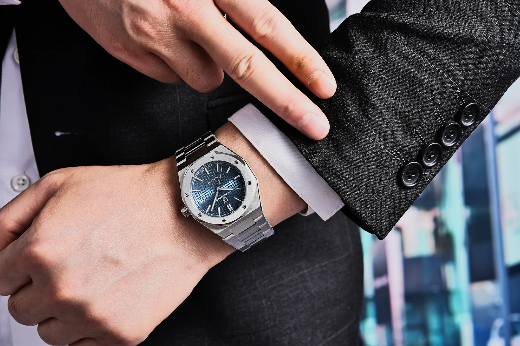 PAGANI DESIGN New 2021 Men's 40mm Stainless Steel Clock Seiko NH35A Automatic Date 100m Waterproof Wristwatch Relogio Masculino PAGANI DESIGN New 2021 Men's 40mm Stainless Steel Clock Seiko NH35A Automatic Date 100m Waterproof Wristwatch Relogio Masculino