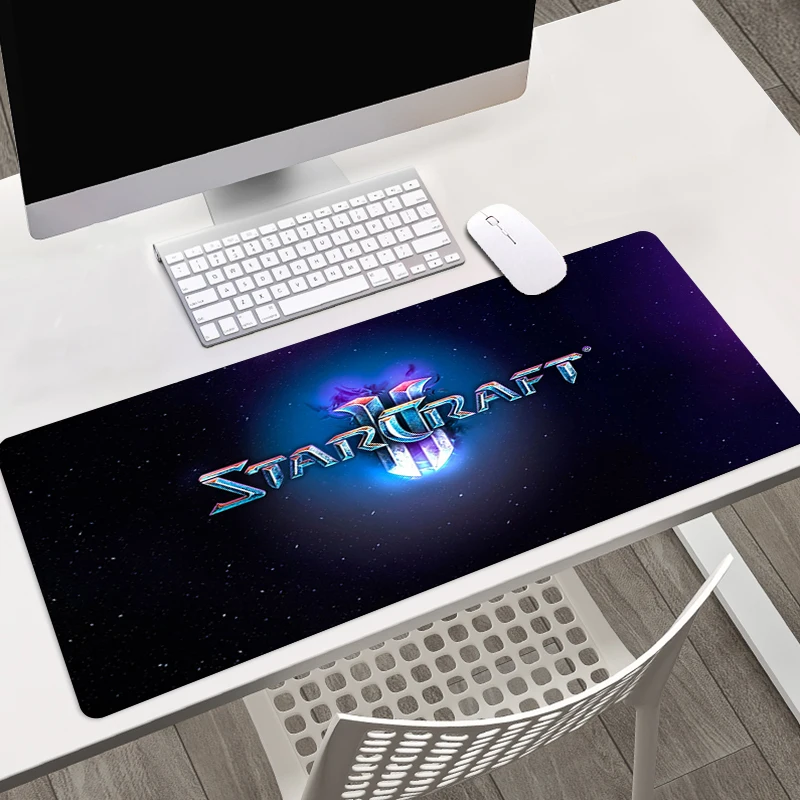 Starcraft Mouse Pad Gamer Speed Mini Pc Computer Desk Mat Grande Kawaii Gaming Laptop Gamer Tastiera Antiscivolo 900X400 Mousepad