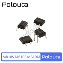 Polouta – pont redresseur Mb10m, monophasé, 1000V/0,5a, raccordement Direct, panneau de Protection des condensateurs, 20 pièces/lot