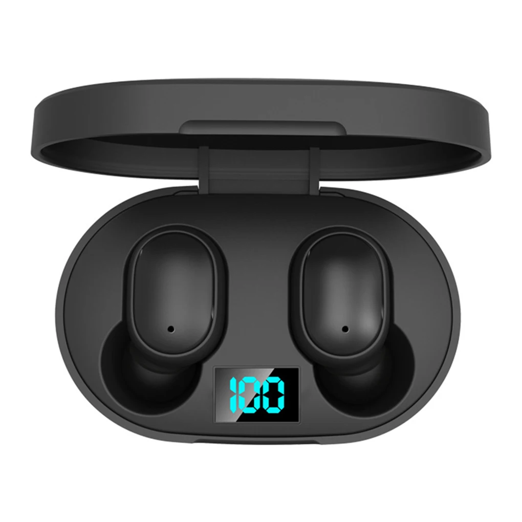 Cross-Border E6s Smart Digital Display Bluetooth V5.0 Headset A6S Wireless Sports Stereo in-Ear for Samsung Xiaomi |