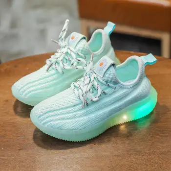 

2020 New Children's Led Shoes Boys Girls Lighted Sneakers Glowing Shoes for Kids Sneakers Boys Baby Sneakers with Luminous Sole