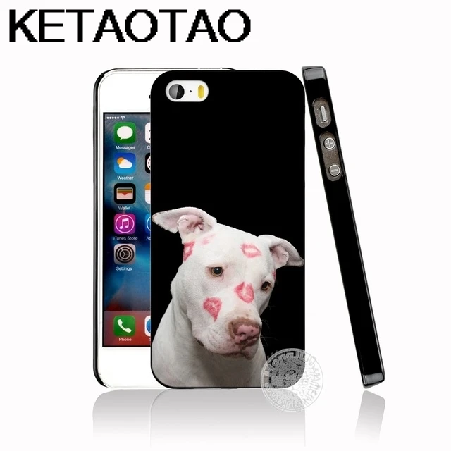 Хаки KETAOTAO pitbull dog Для iPhone 4S SE 5C 5S 5 6 6S 7 8 Plus X XR XS MAX для samsung черный мягкий чехол для телефона резиновый силиконовый - Цвет: Хаки