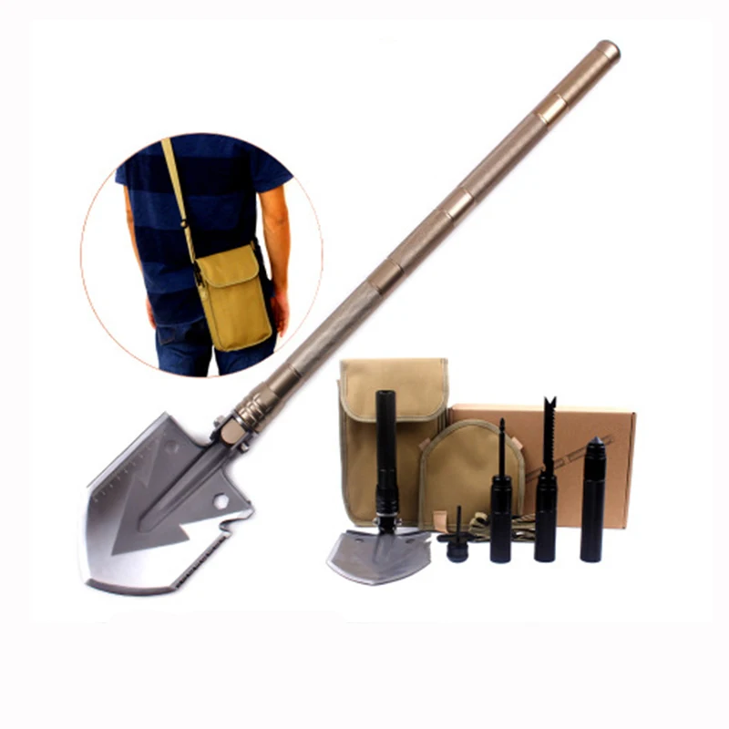 

Garden Tools Multi-function Military Portable Folding Shovel Outdoor Camping Emergency Tool