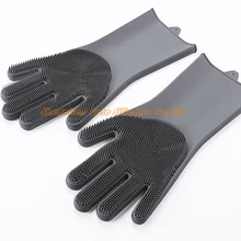 60 пар перчаток силиконовые чистящие перчатки волшебные силиконовые перчатки для мытья посуды щетка для домашнего хозяйства резиновый инструмент для чистки кухни