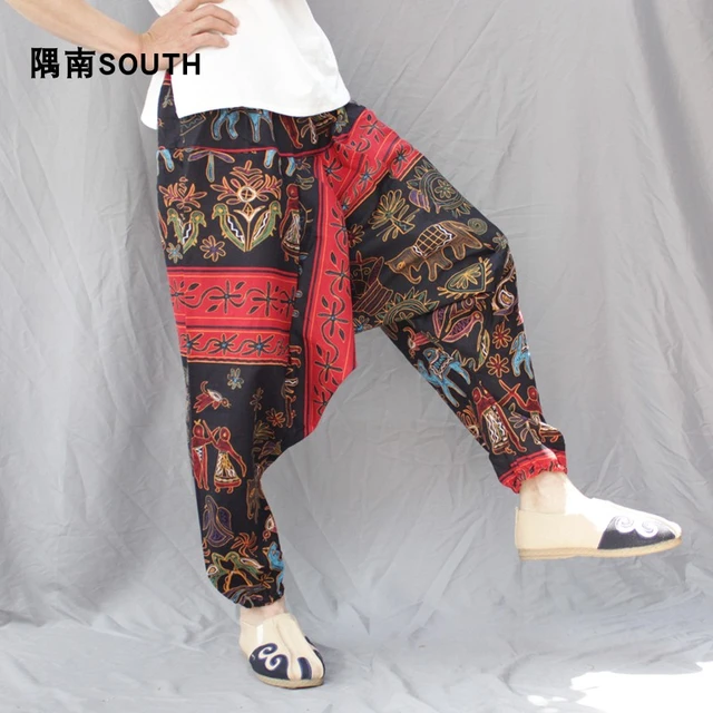 Fittoo Men Women Indian Baggy Gypsy Harem Pants Yoga Cotton India | Ubuy