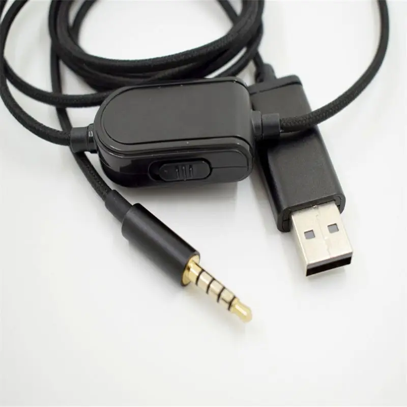 2 м игровая гарнитура Разветвитель USB удлинитель аудио кабель для Astro A10 A40 наушников X3UB