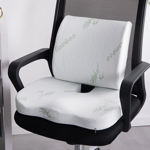 Memory Foam Seat Cushion Lumbar Back - Memory Foam Seat Cushion Lumbar Back  Set 2 - Aliexpress