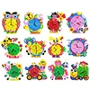 Good Price Diy Arts Crafts Toys Cartoon EVA Clock Crafts Kids Puzzles Educational for Children's Toys Fun Party Diy Girl/boy Christmas Gift 4001136456426