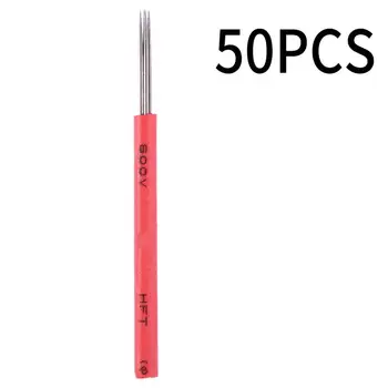 

50PCS R5 Liner Shading Needles Microblading Fog Eyebrow Blade for Semi Permanent