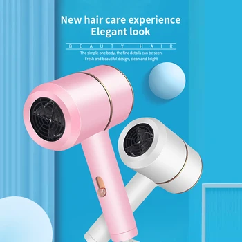 

Hair Dryer Professional Noise reduction Salon Hair Dryer 2In1 Hot Cold Wind Negative Ionic Hair Blow Dryer Strong Wind Hot Dryer