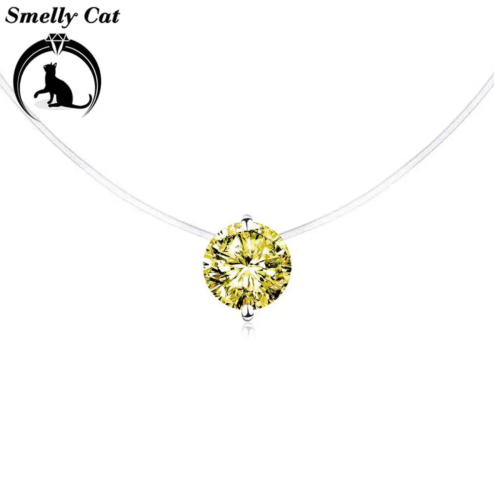 Вонючий кот новинка Русалка слеза ожерелье подвеска метеорит прозрачная леска