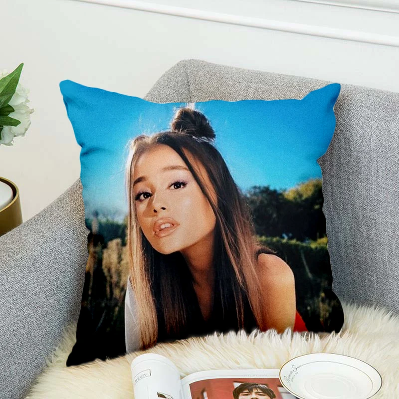 Ariana Grand Pillow Case Polyester Decorative Pillowcases Throw Pillow Cover style-1